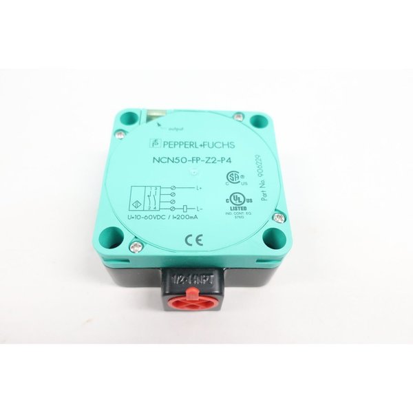 Pepperl Fuchs Ncn50-Fp-Z2-P4 Inductive 10-60V-Dc Proximity Sensor NCN50-FP-Z2-P4